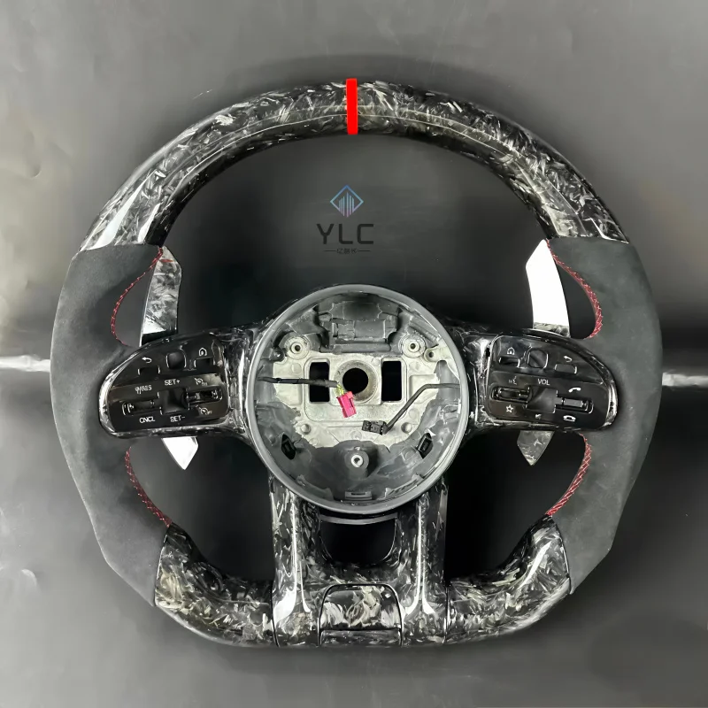 

Upgrade Leather Carbon Fiber Steering Wheel for Mercedes Benz G Wagon W463 G63 W204 W205 W211 W212 W213 GLA X156 GLC X253