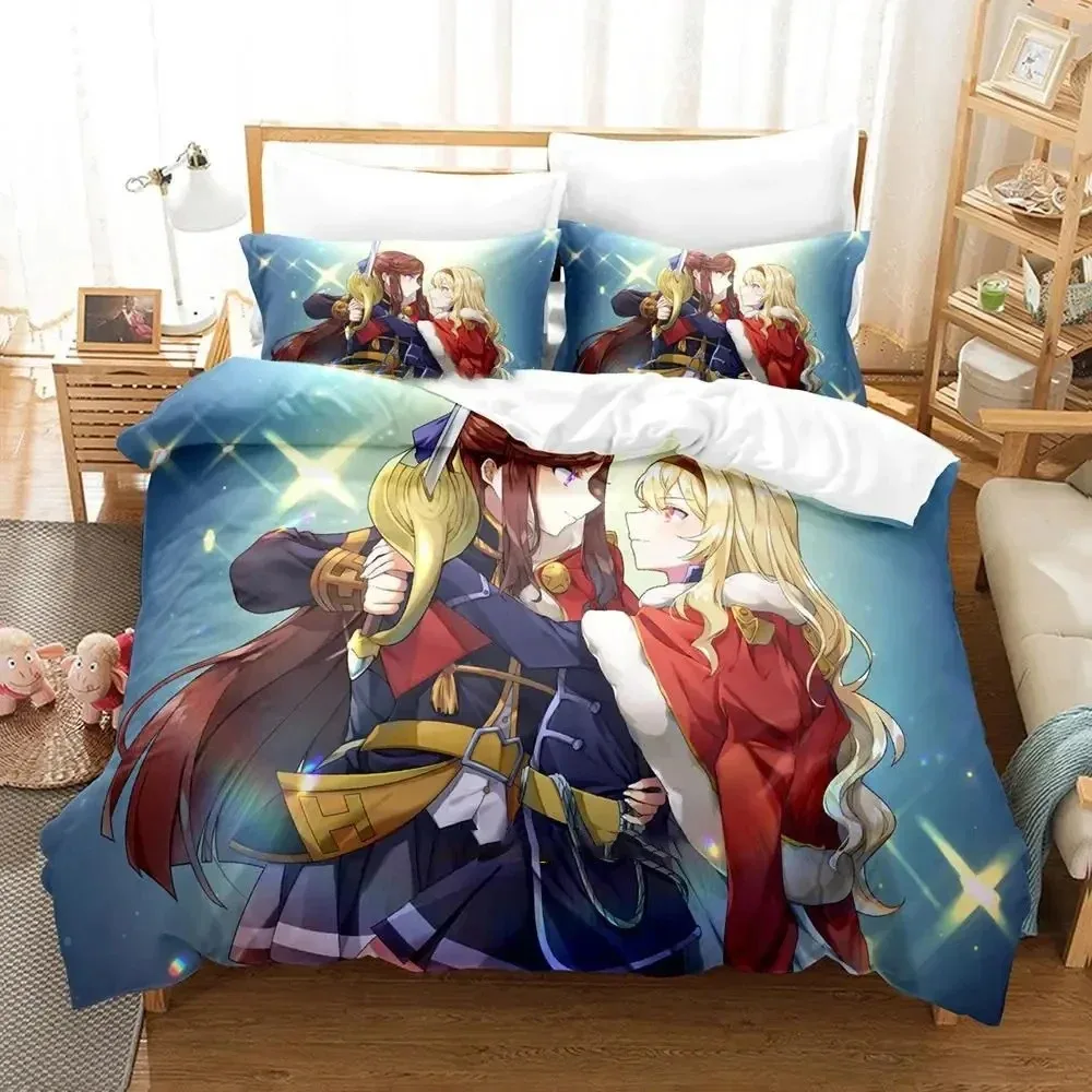 

Anime Shoujo Kageki Revue Starlight Bedding Set Duvet Cover Bed Set Quilt Cover Pillowcase Comforter king Queen Size Boys Adult