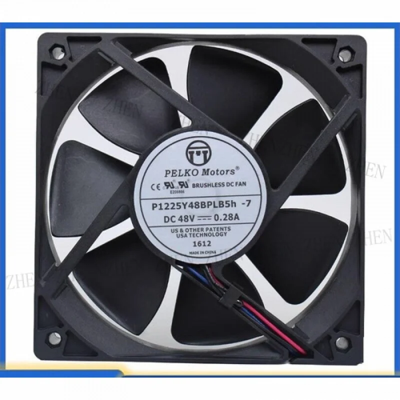 

Y ДЛЯ PELKO MOTORS P1225Y48BPLB5h-7 DC48V 0.28A 12 см инверторный вентилятор
