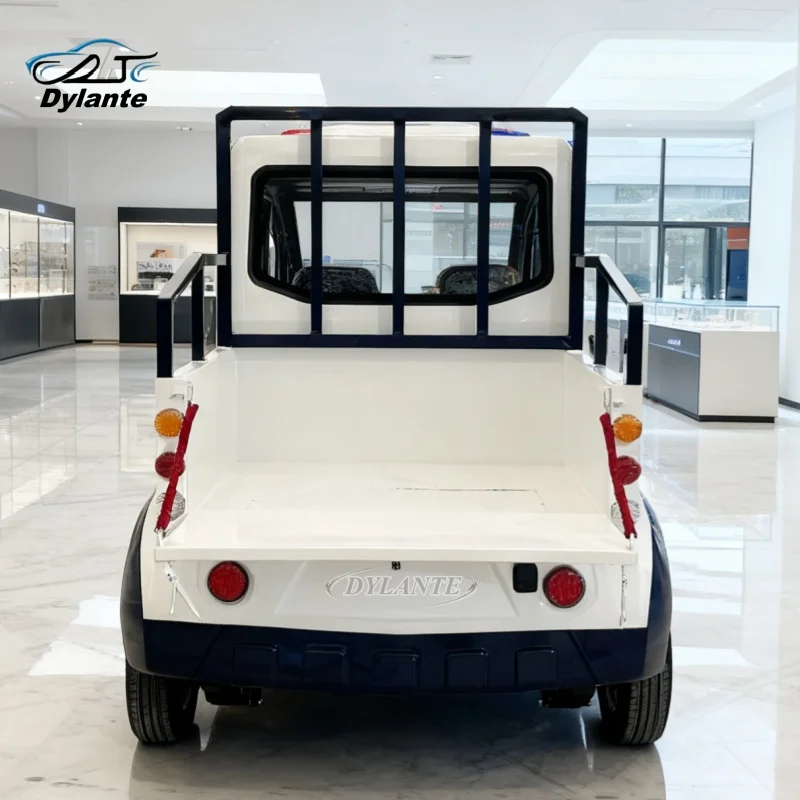 Stylish 48V/60V Two-Seat Off-Road Golf Cart With Fast Charging Capability In The Rear Cargo Box Supporting 72V Batteries