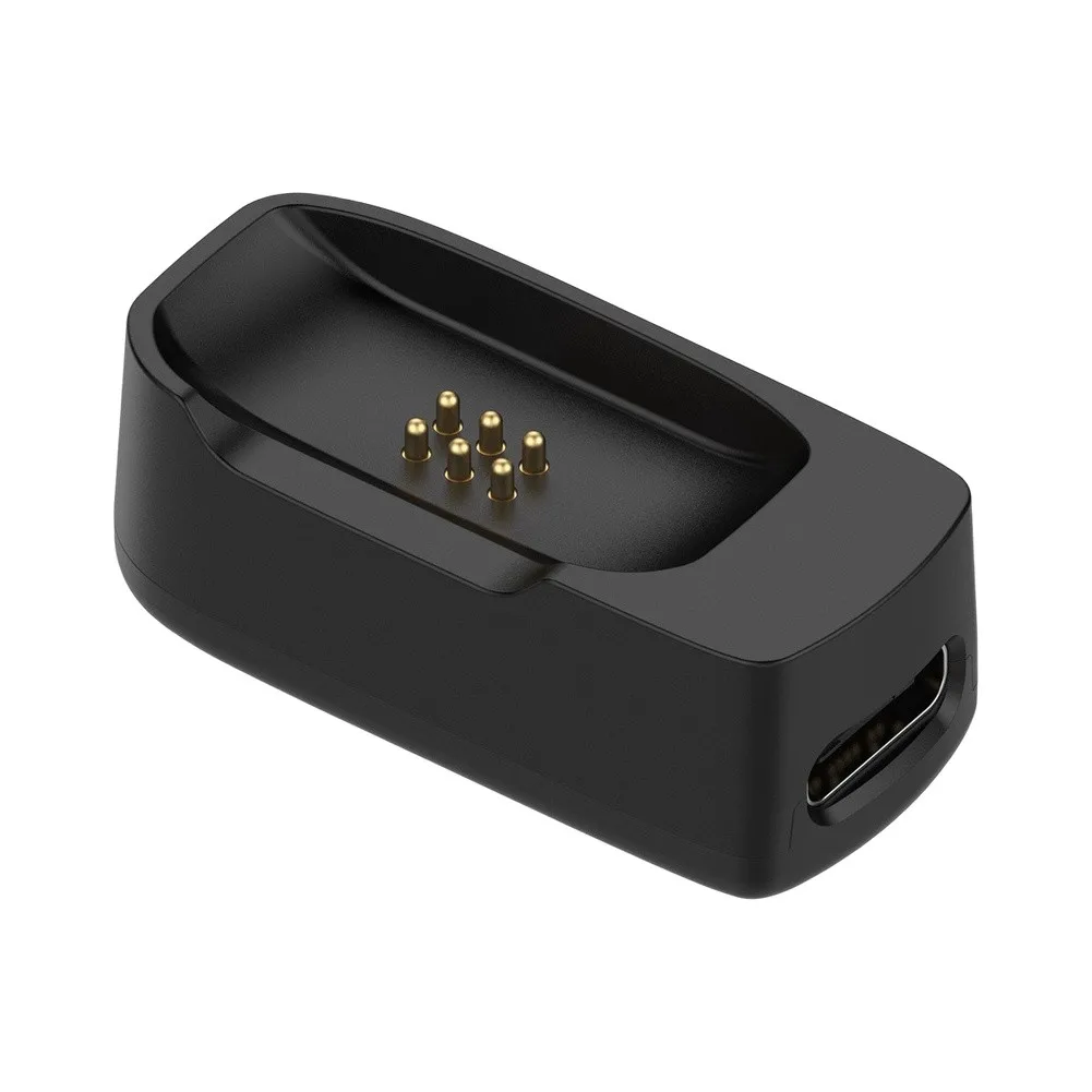For DJI Mic3 Transmitter Charging Base Featuring Magnetic Docking and 1M ABS Cable for Stable Charging Performance