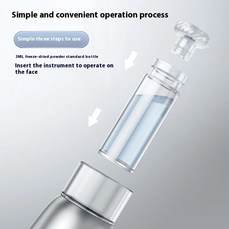 أداة مقدمة نانو كريستاليت تجميد مسحوق مجفف جوهر mts أداة مقدمة للوجه Mesoderm crystallite #5