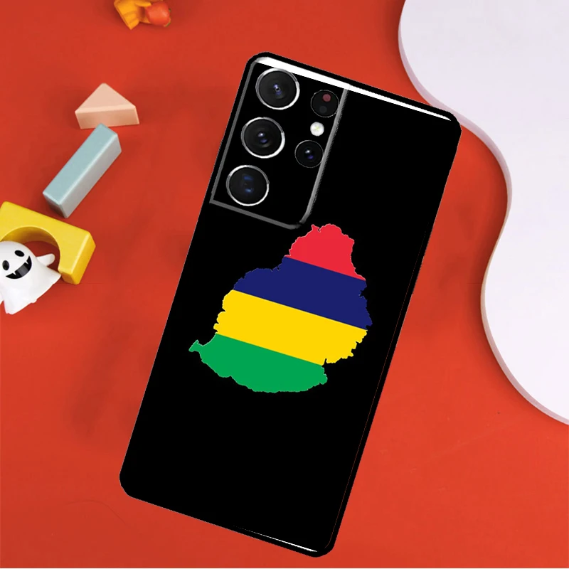 Mauritius Flag Phone Case For Samsung Galaxy S23 S21 S20 FE S8 S9 S10 Note 10 Plus Note 20 S22 Ultra Cover image 6