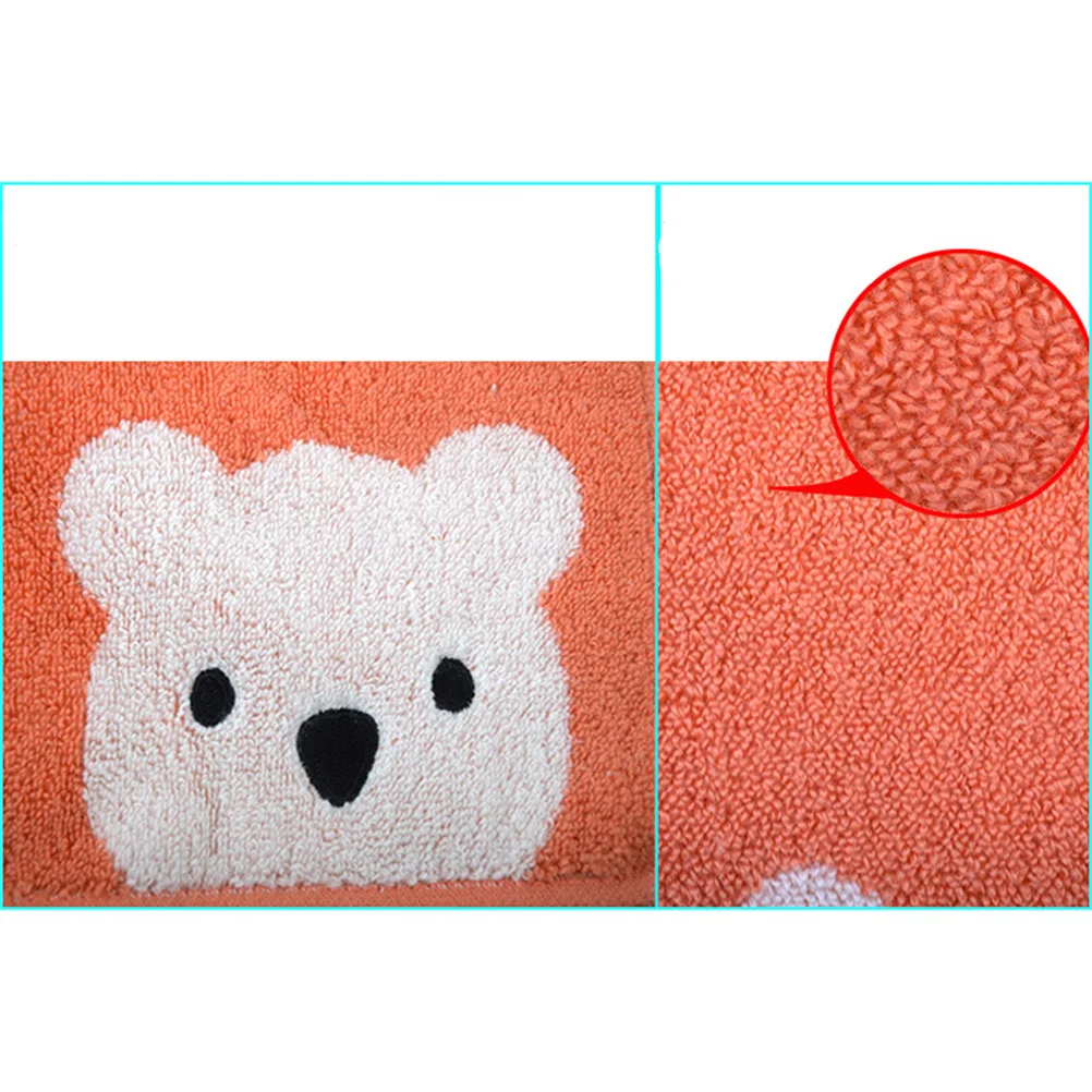 

Square Cotton Towel Bright Color Soft Absorbent Quick Dry Baby Face Washing Hair Drying Bath Towel for Home Kitchen Bathroom