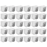 FURLA -30Pcs Dust Bag Replacement Accessories For Roborock T8, G10S, Q7 MAX, Q7 Max+, S7 MAXV Ultra Robotic Vacuum Cleaner