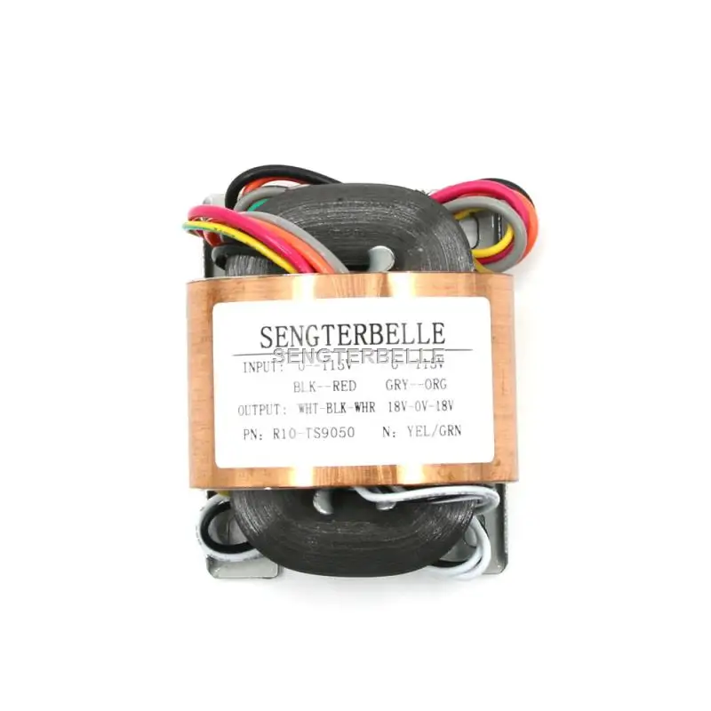 HiFi  20W （20VA） Copper R-Core Audio Transformer 9V/12V/15V/24V For Headphone/DAC/ Preamplifier