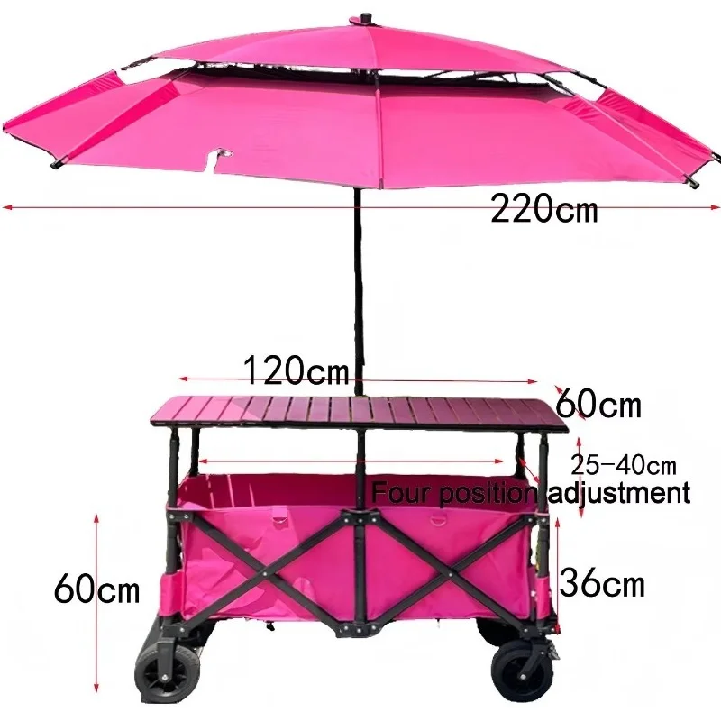 Small folding trolley new stall car