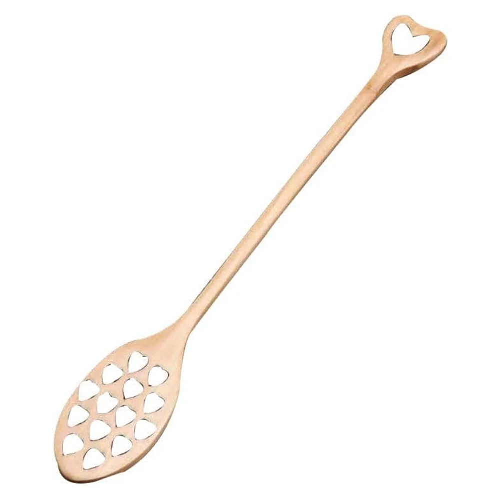 Wooden Stirring Spoon H-Oney Spoon Honeycomb, Honey Spoon, Stirring Stick Spoon, Hand Mixer B