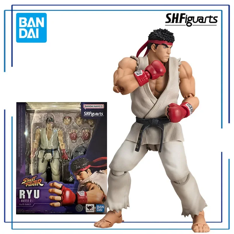 سلسلة بانداي الأصلية S.H.Figuarts 《Street Fighter》Chun - Li,Ken Masters,Sagat Figure Assembly Ornament Toys نموذج قابل للجمع #1