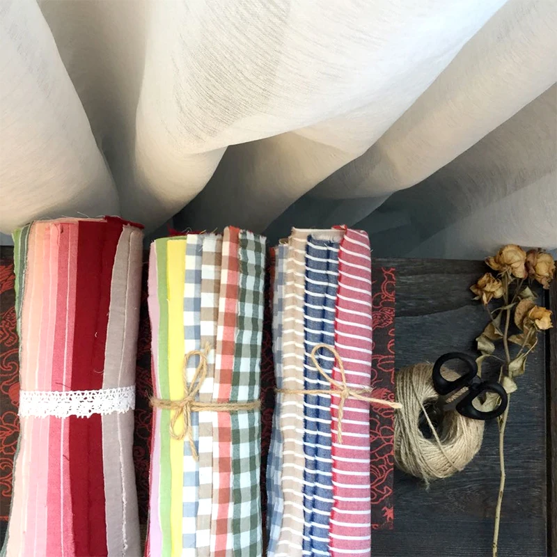 

Хлопковая ткань ручной работы для рукоделия, мелкие и крупные куски, обрезки ткани, остатки для декора дома