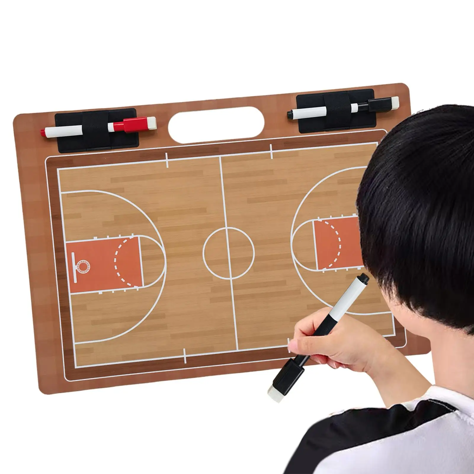 Basketball Clipboard Gift Play Board Equipment White Board Basketball Coaching