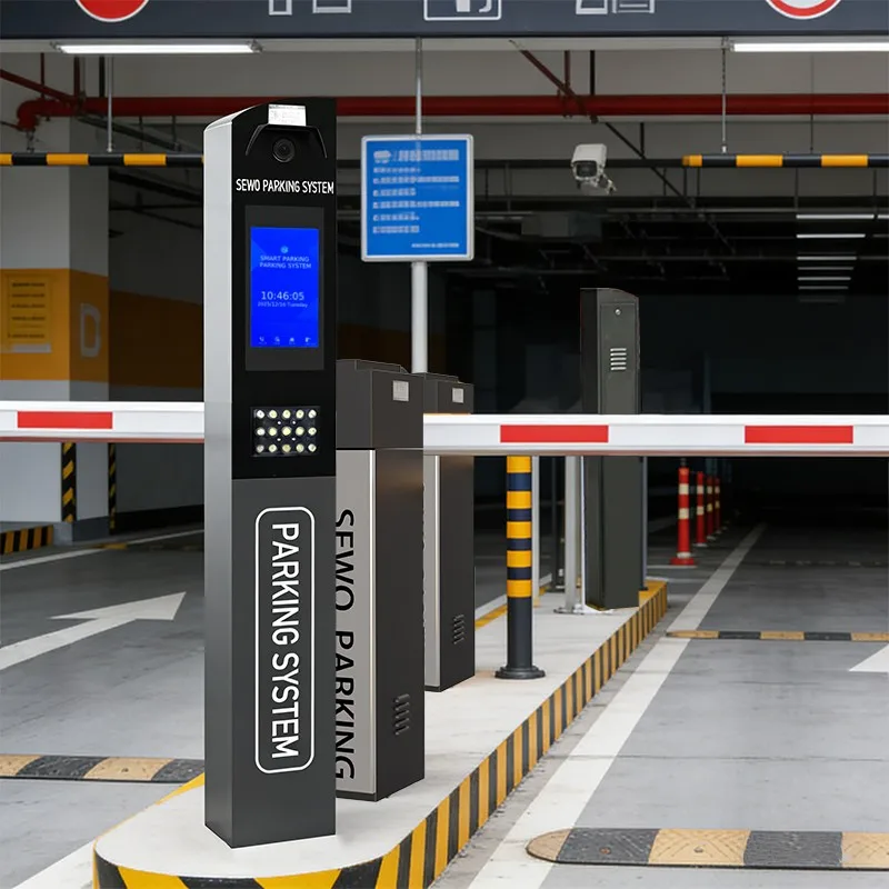 

SEWO High Quality Parking System with License Plate Recognition RFID Barrier Gate for Commercial Lot Entrance Control