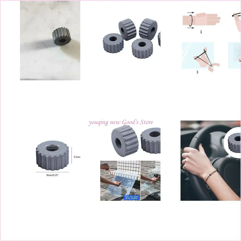 57QA 10pcs حبة النافذة المكسورة للوقوف لجعل معصم الهروب من المركبات التنغستن كاربيد حبة البالغين ديي صنع الحرف اليدوية
