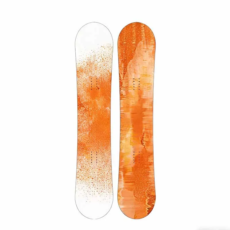 Eco Friendly Poplar Core Snowboard All Mountain style Rocker Lightweight Durable Carving Stability Winter Sport