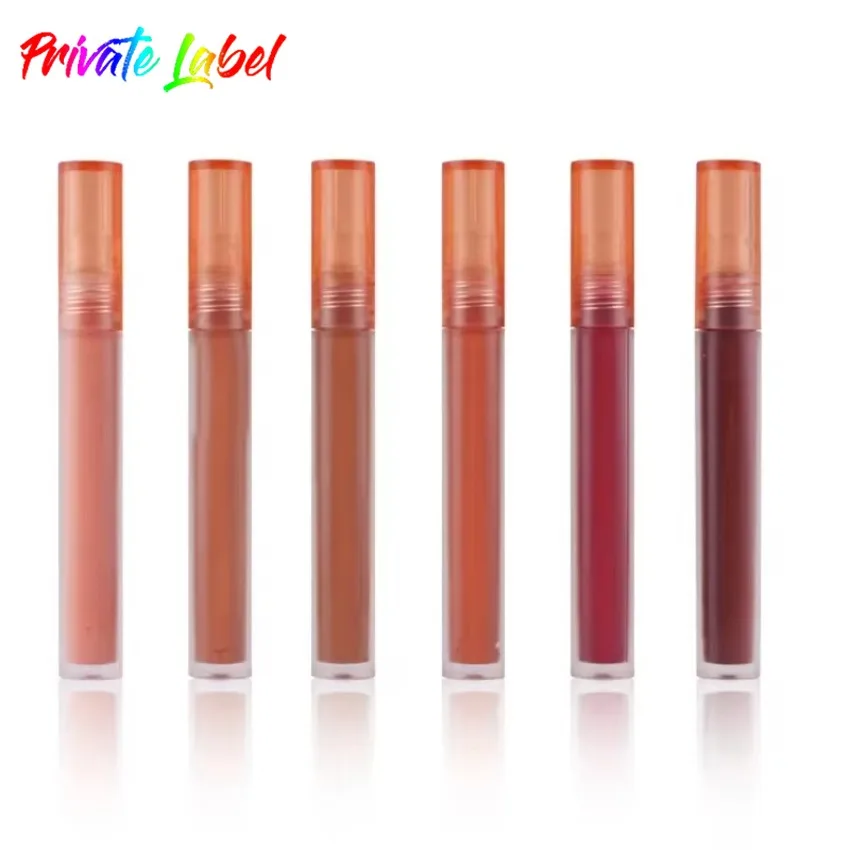 

Private Label 6colors Matte Lipgloss Long Lasting Waterproof Non Stick Cup Easy To Apply Velvet Liquid Lipstick Bulk Makeup