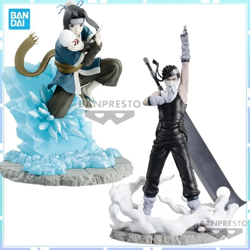 

Bandai Original Banpresto Anime NARUTO Haku Momochi Zabuza Memorable Saga PVC Action Figure Collection Model Ornament Toy