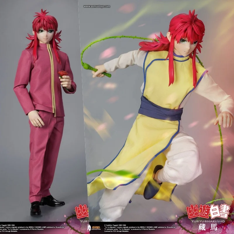

Оригинальная фигурка Asmus Toys Kurama Yuyu Hakusho Rose Whip 1/6, YUYU003LUX, кукла-солдат, игрушка, подарочный набор на день рождения
