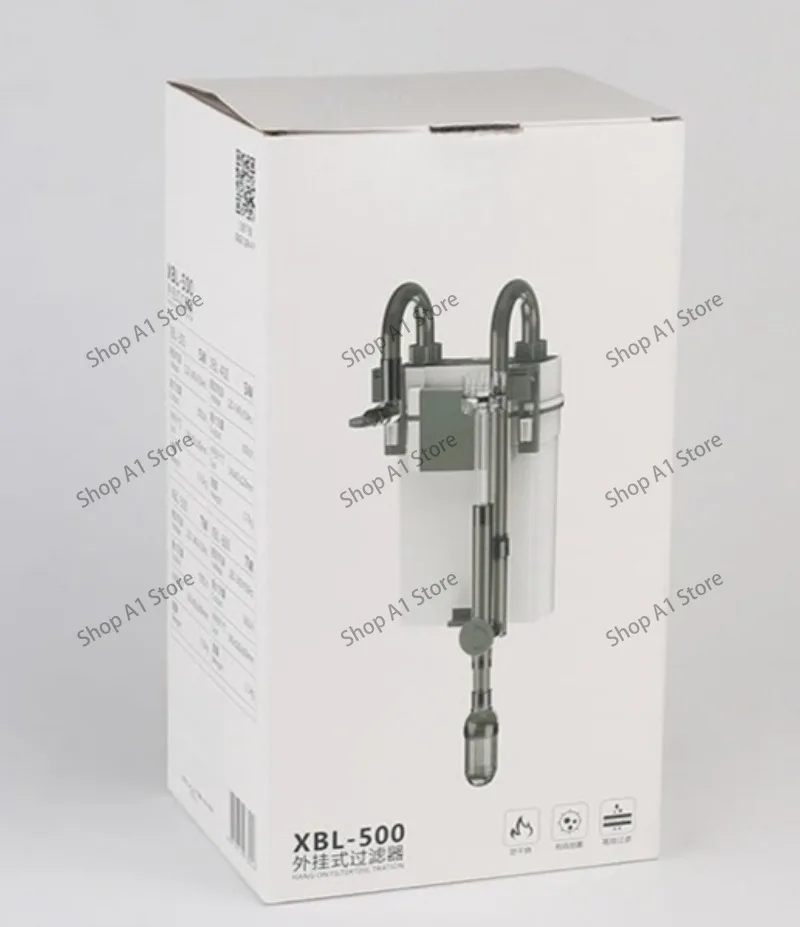 Fish tank filter Oxygen filter integrated machine Water purification circulating water pump Wall mounted fish toilet Oxygenation