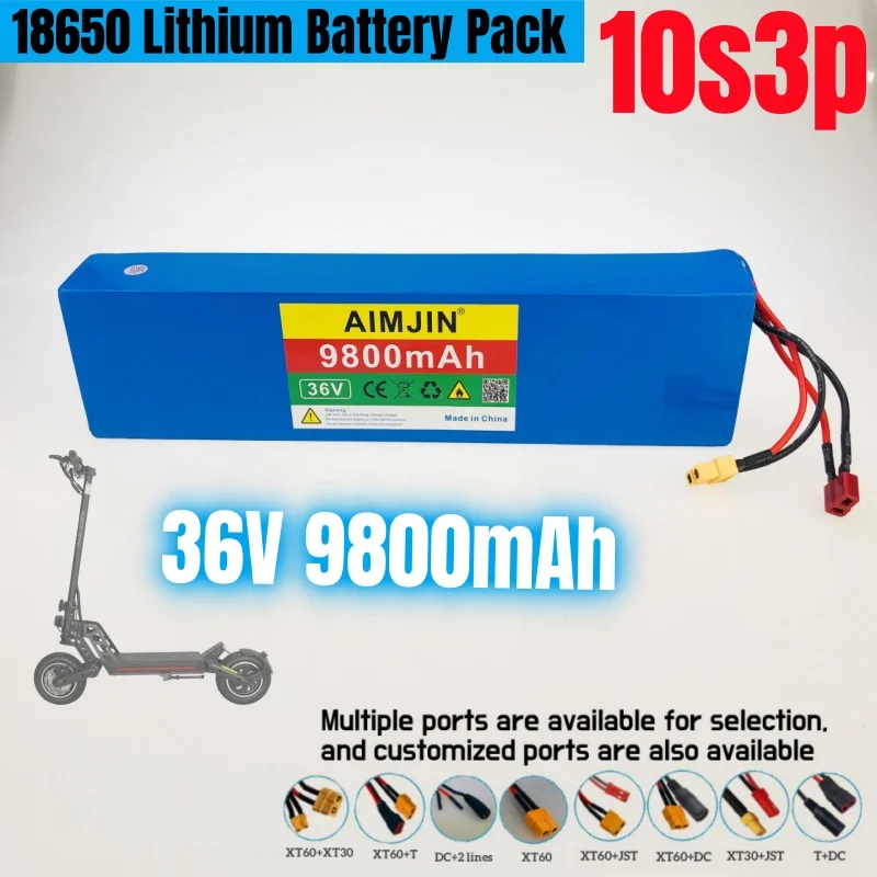 10S3P 36V 9.8Ah Kugoo M2 S3  Electric Scooter Battery Kugoo M2 S3 Lithium-ion Battery