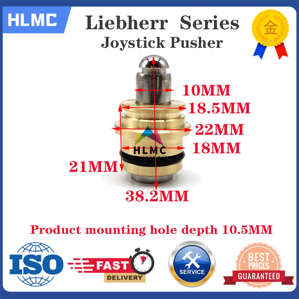 High Quality Excavator Spare Parts Liebherr R914 924 926 963 Joystick Bullet Pusher Hydraulic Spare Parts Bullet Pusher