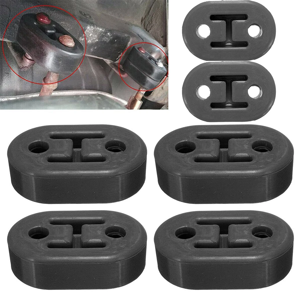 

Комплект из 6 универсальных креплений для выхлопной системы автомобиля, 2 отверстия, ремонтные подвесы