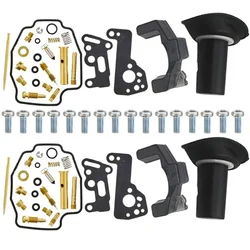 Motorcycle carburetor repair kit For Yamaha XV500 XV535 XV 500 535 1990-2002 Fuel system float plunger diaphragm