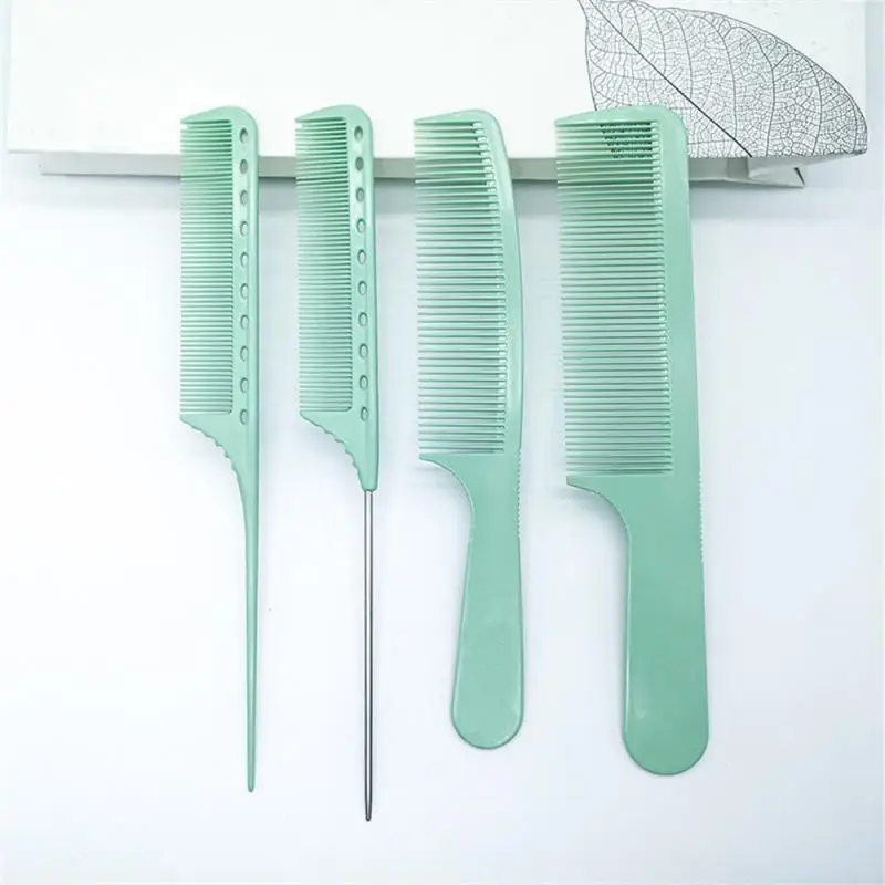 Ultra-thin High Temperature Resistant Perfect  Head Shape Household Hair Comb Women's Pointed Tail Comb Flat Hair Cutting Comb