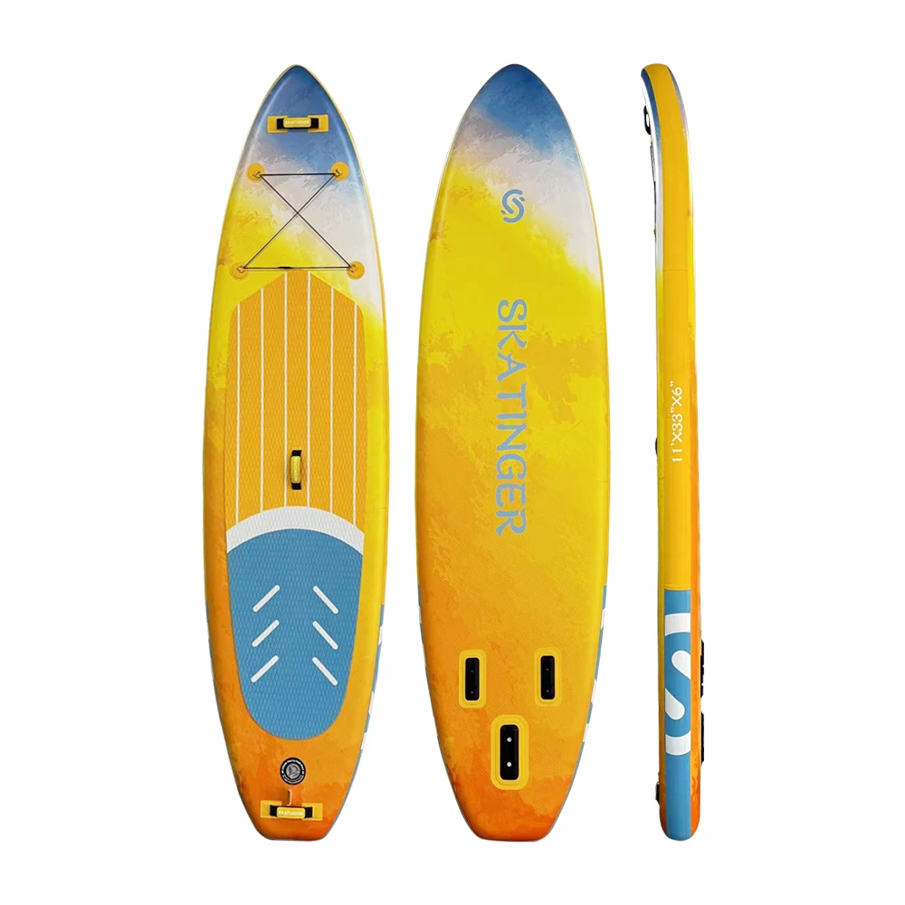 Skatinger gonflable tablas de surf customized inflatable sup paddle board for sale