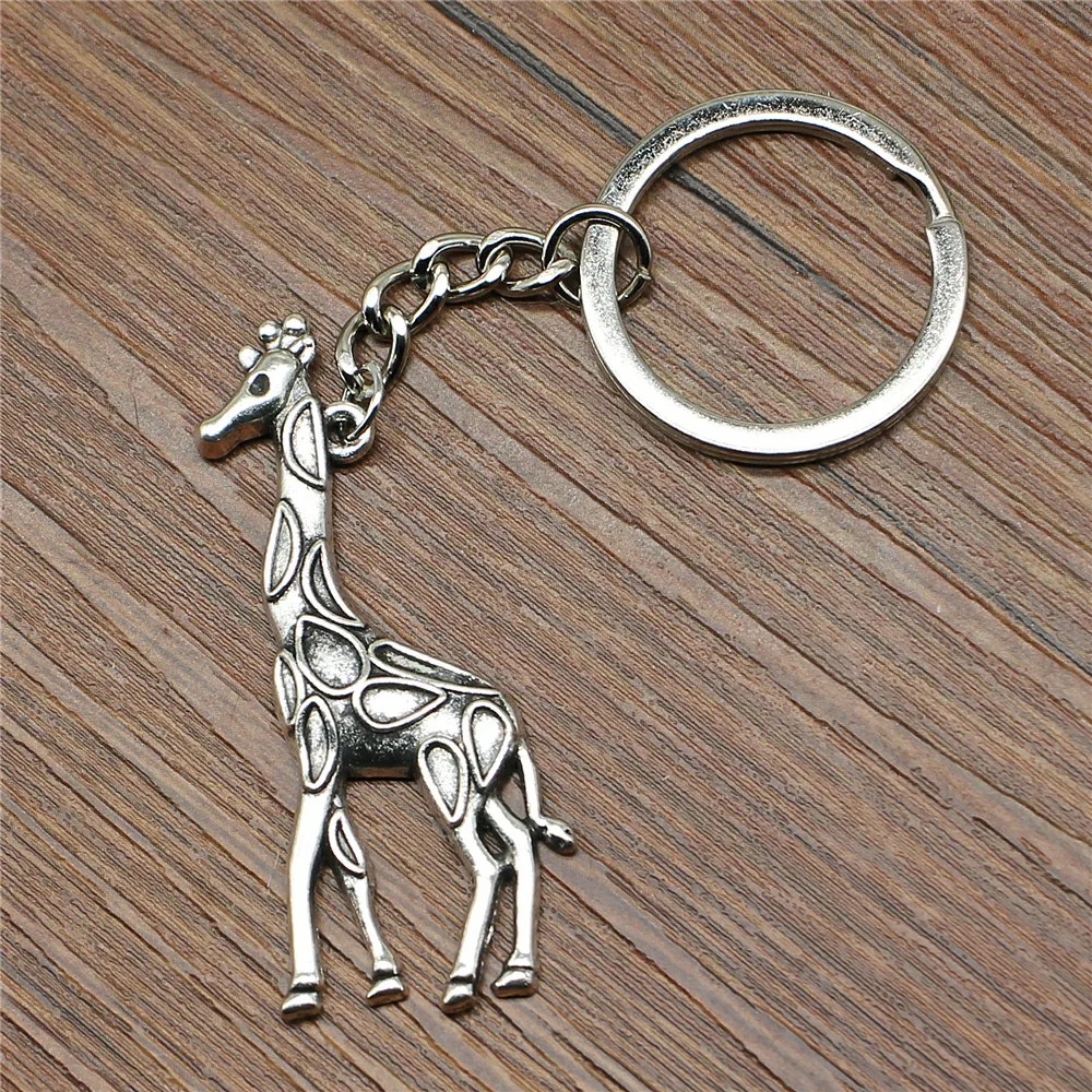 High Quality Key Chain Ring Creative Deer Antler Key Chain Pendant Bag Charm Keyring Car Keychain For Boyfriend