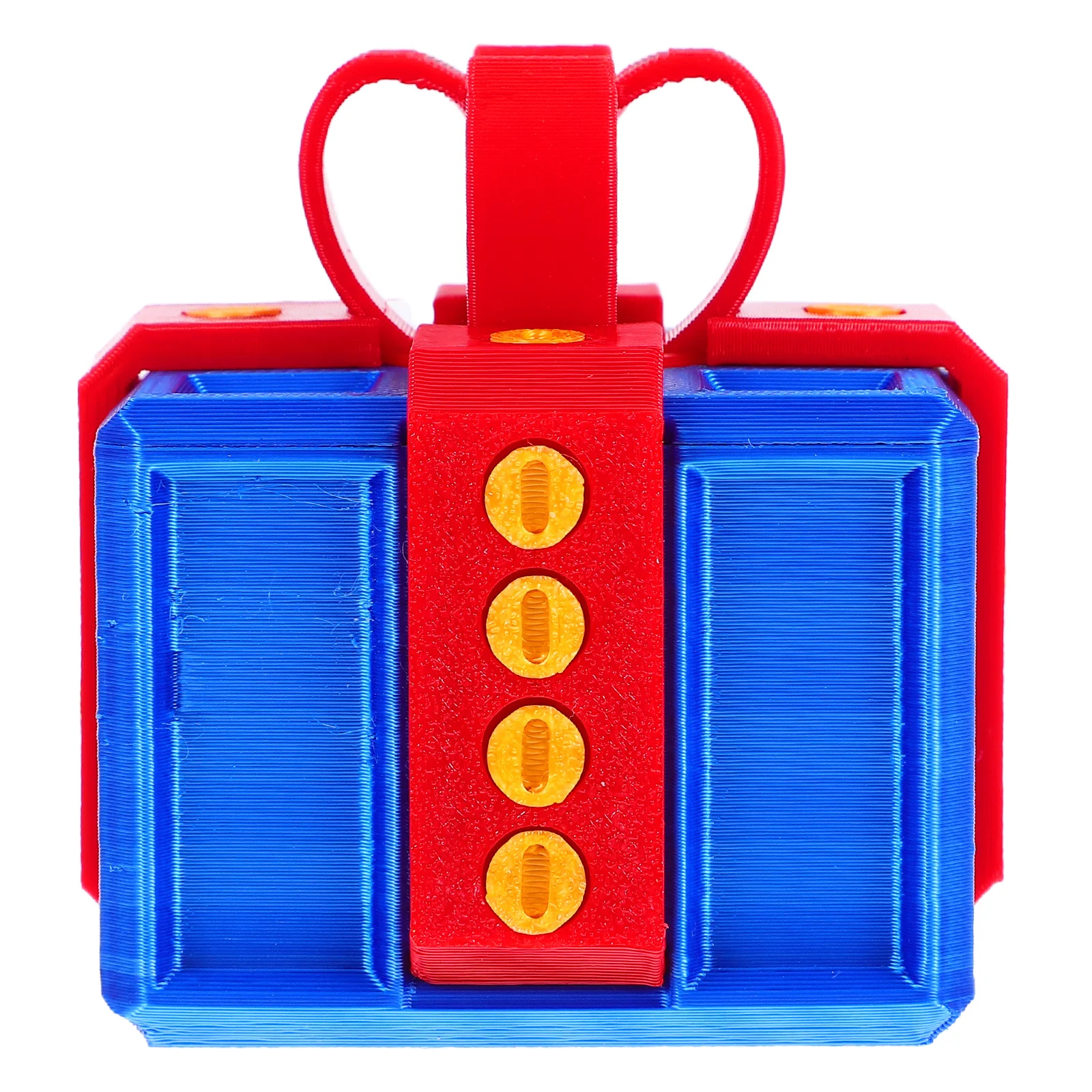 

1 set 1 Set Plastic Craft Gift Box Decor Unique 3D Printed Design Home Office Desktop Decoration Fun Challenge Structure