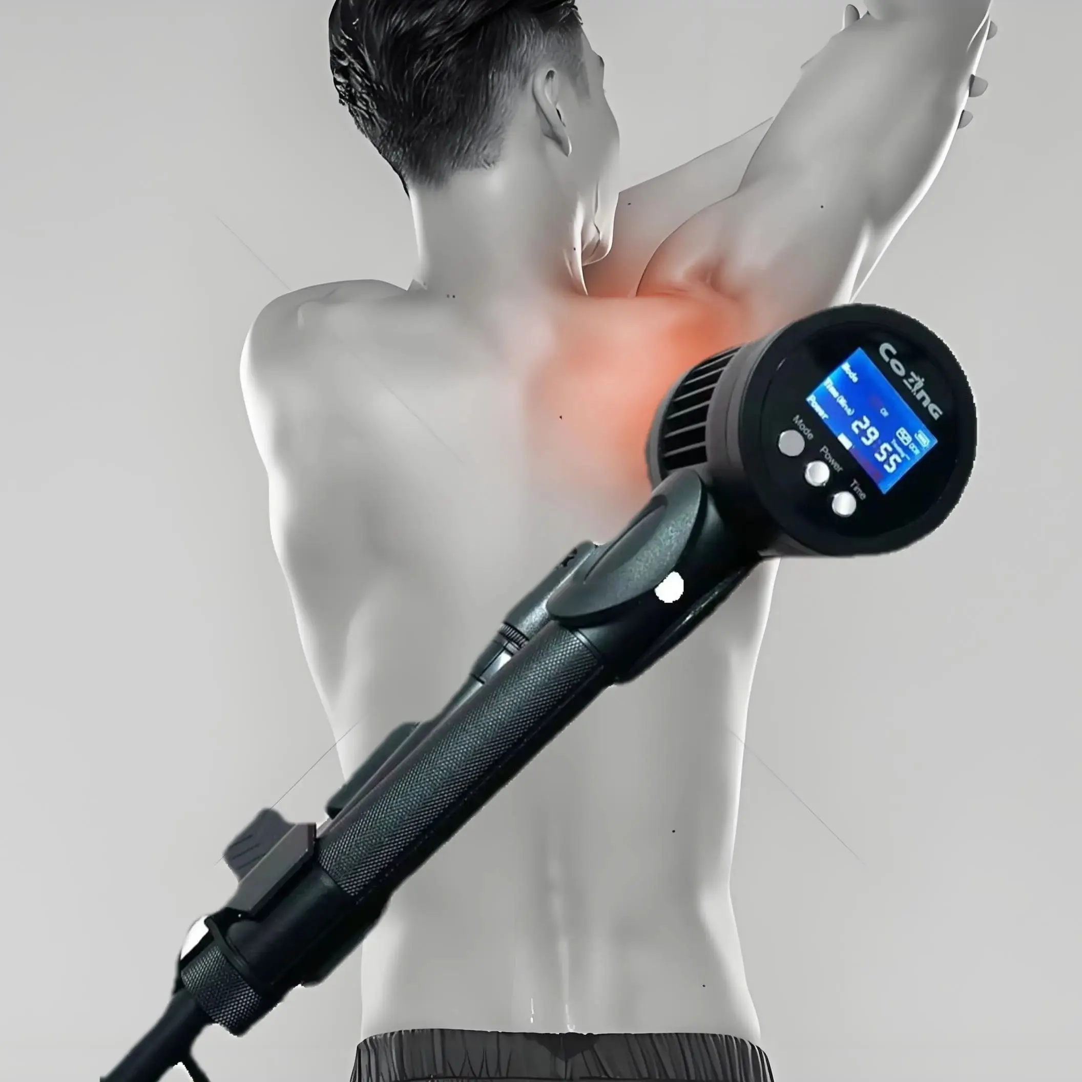 

Профессиональное устройство для холодной лазерной терапии, 650 нм и 808 нм для боли в спине, шее, плечах и артрита, устройство LLLT