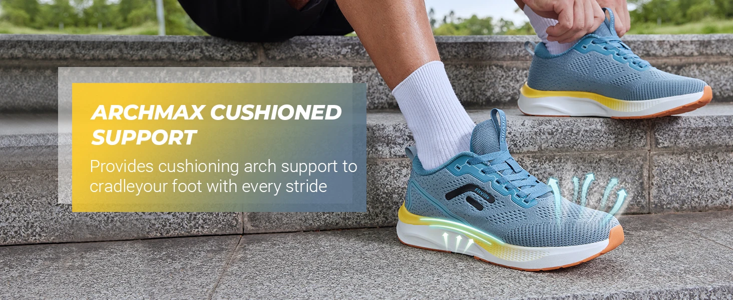 FitVille Men Wide Width Running Sneakers, Breathable Light Athletic Training Shoes, Comfort Wide Footwear for Swollen Feet, Diabetic Feet
