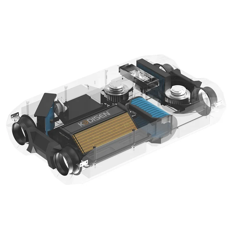 

Newest Design Germany Motor EPP Mode Intelligent Controller Heat Exchanger Unit