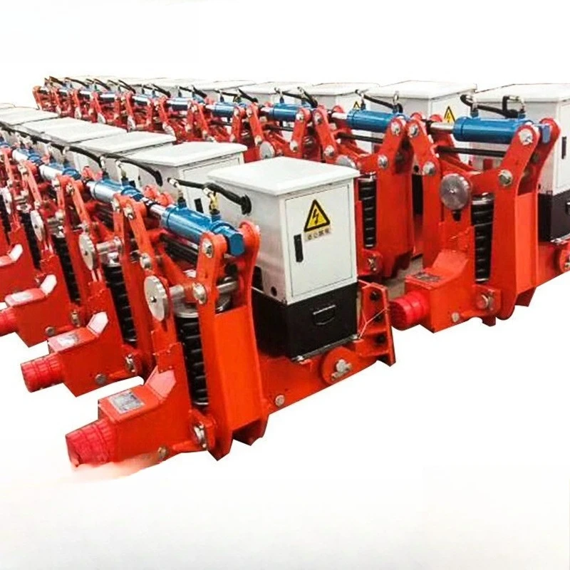 hydraulic track windproof iron shoe wedge, hydraulic rail clamp electric hoist c
