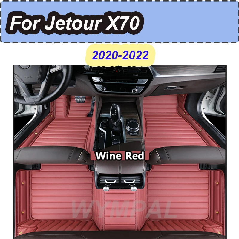

Роскошные автомобильные коврики для Jetour X70 Seven Seats 2020 2021 2022, автомобильные подушечки для ног на заказ, автомобильный ковер, аксессуары для интерьера