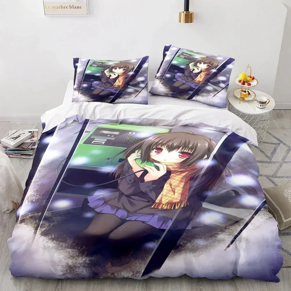 

Kawaii Girl Anime Sexy Girl 3D NEW Duvet Cover Pillowcase Bedding Set Adult Girl Bedroom Decoration Children Single Double Large