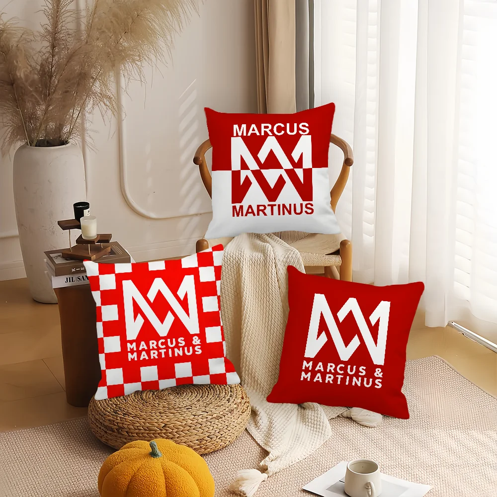 M-Marcus and Martinus The Room Pillow Case Bedroom Sofa Living Room Backrest Decoration Square Cushion Nap Time