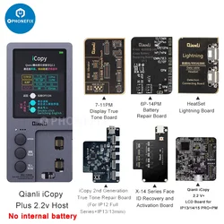 Qianli iCopy Plus 2.2 Ver. Programmatore Riparazione True Tone Face ID Batteria Lettura e scrittura dei dati Riparazione dell'auricolare per iPhone 11 12 13 14 15