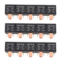 Waterproof Heavy Duty Relay 4Pin DC 24V 12V 80A JD1912 Automotive Car Relay Useful