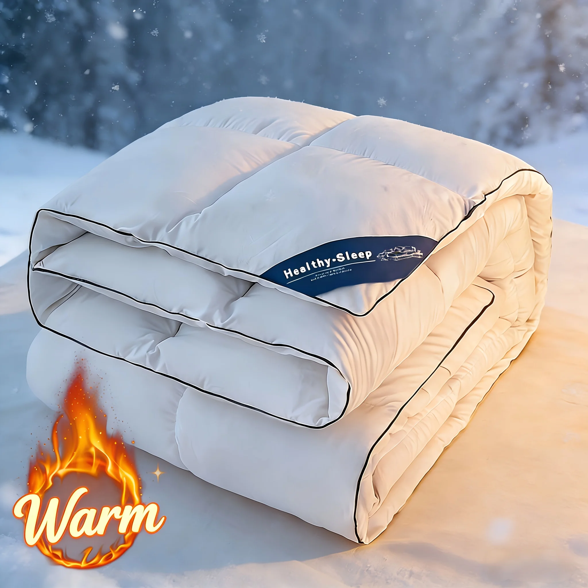 

1pc Soft Luxury Bedding Comforter, Comfortable, Suitable for Bedrooms, Hotels, Guest Rooms, Only One Comforter, for All Season