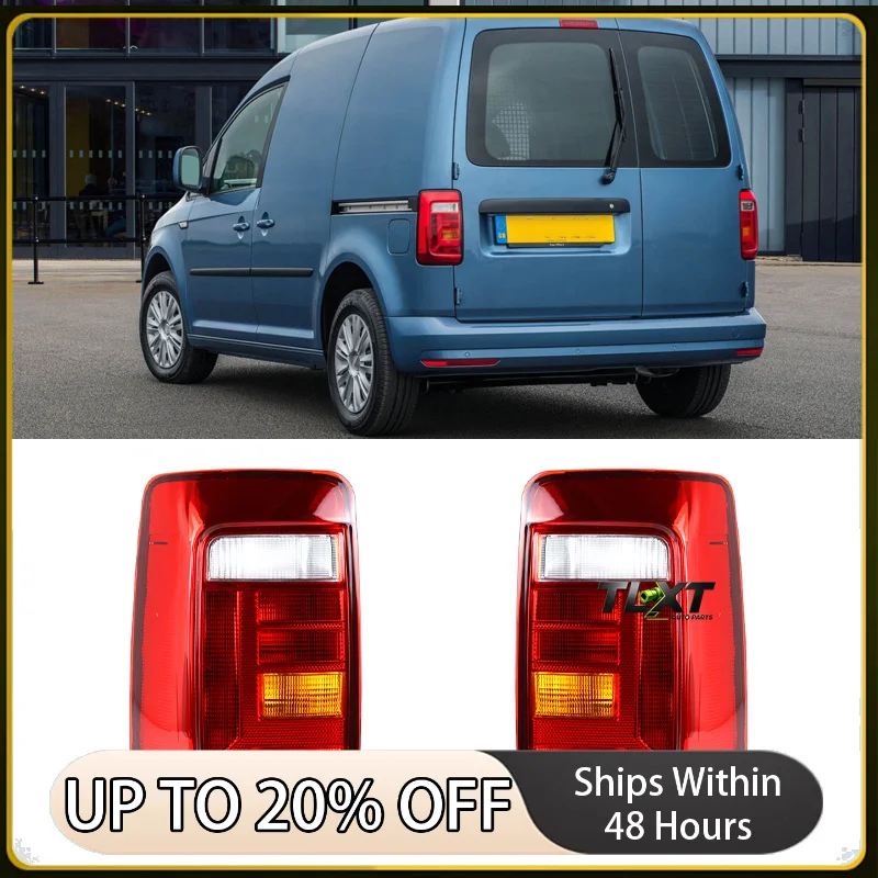 Car Accessories  Rear Tail Light Brake Stop Lamp Without Bulbs For Volkswagen VW Caddy 2016 2017 2018 2019 2020 2K1945096AB