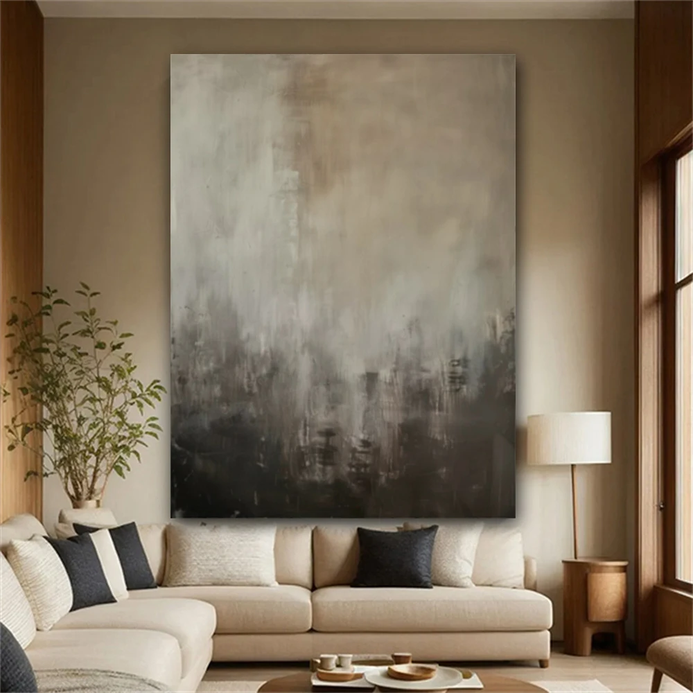 100% Handmade Abstract Oil Painting Thick Canvas Painting Made By Modern Utility Knife Wall Art Picture For Living Room Decor