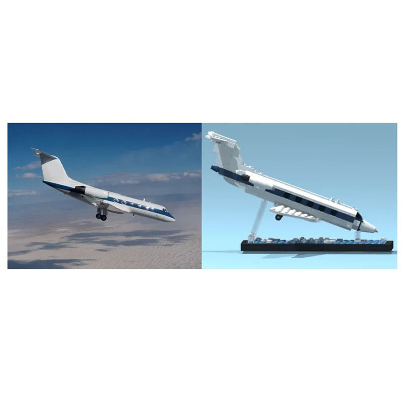 

269 шт. MOC NASA Shuttle Training Aircraft Space Building Blocks Рождественский подарок Inspires Unlimited Creativity Building Set