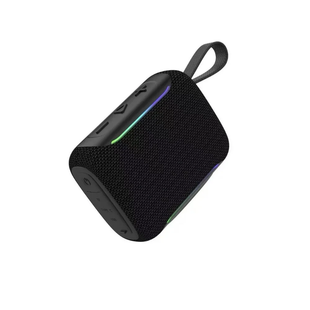 Multi Scene RGB Light Bluetooth Speaker Wireless Stereo Subwoofer Support TF FM AUX Portable Audio For Bedroom Office Camping Pa