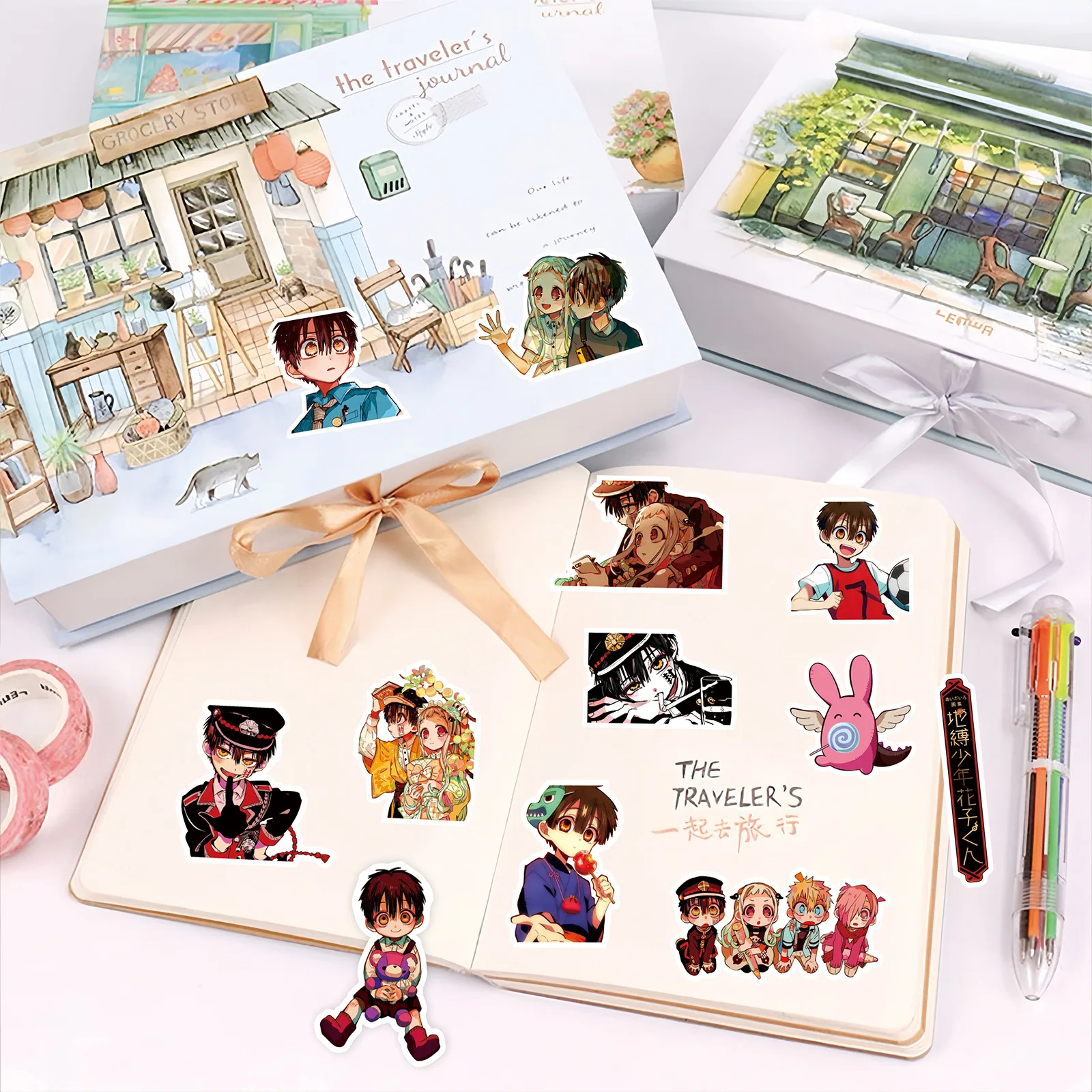 67/84/151 個漫画トイレ結合花子くんアニメステッカー子供のおもちゃかわいいスケートボードバイクラップトップ電話 DIY 落書きステッカー