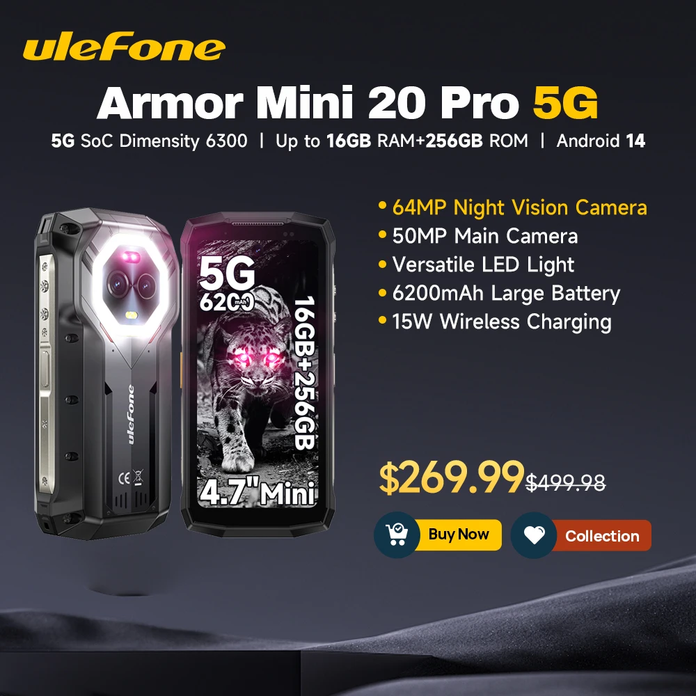 Ulefone Armor Mini 20 Pro 4.7