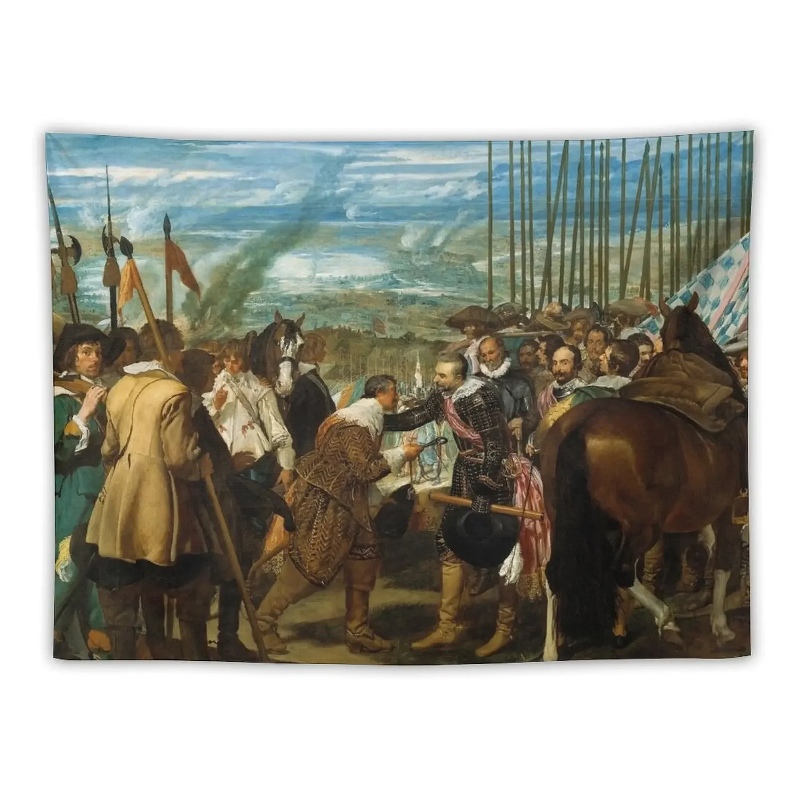 

Художественное оформление Breda (The landi) от Диего Веласкес (1634-35) Гобеленовые обои для украшения стен