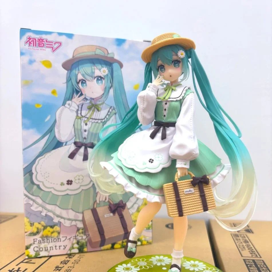 Fashion Hatsune Miku Country Anime Figure Toys Action Figurine PVC Model Collection Doll Birthday Gift Decorative Toy