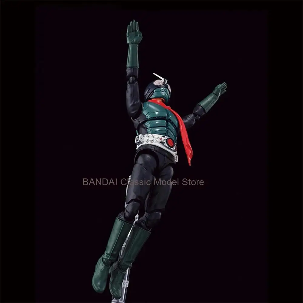 بانداي الأصلي حقيقية ملثمين رايدر أطقم منمذجة الشكل الارتفاع القياسية شين ملثمين رايدر جمع عمل نموذج لجسم اللعب الهدايا #6