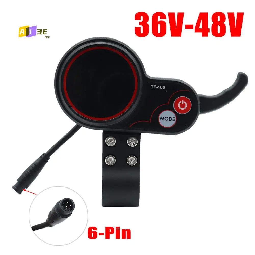 

A03E-1 PCS TF-100 Display Scooter Skateboard Dashboard Outdoor Replacement For Kugoo M4 Shilop Electric Scooter Parts (6Pin)